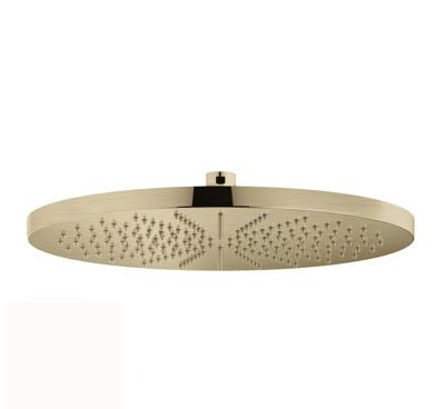 Hoofddouche Hotbath Cobber Opbouw 30 cm Geborsteld Messing Living Colours