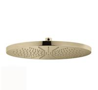 Hoofddouche Hotbath Cobber Opbouw 30 cm Geborsteld Messing Living Colours - thumbnail