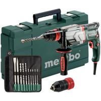 Metabo UHE 2660-2 Quick Set SDS-Plus-Beitelhamer, Boorhamer, Combihamer 800 W Incl. koffer, Incl. accessoires - thumbnail