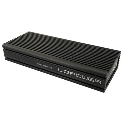 LC-Power LC-M2-C-NVME-2X2-RAID USB-C-Gehäuse für N
