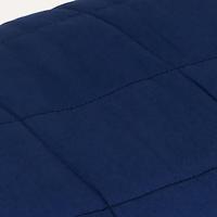 Verzwaringsdeken 122x183 cm 5 kg stof blauw - thumbnail