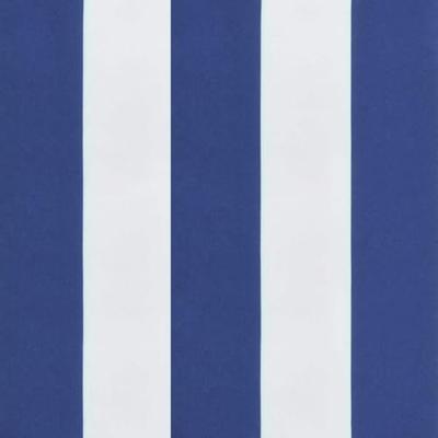 VidaXL Bankkussen gestreept zwart ruit 150 x 50 x 3 cm oxford stof