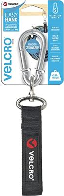 VELCRO® Klittenbandriem Met riem Extra sterk (l x b) 406 mm x 25 mm Zwart 1 stuk(s)