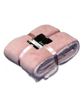 Plaid Lars l200b150 cm oudroze Unique Living - Unique living