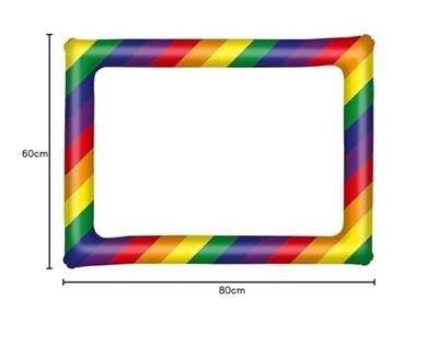 Opblaasbaar Photo Frame Regenboog (60x80cm)