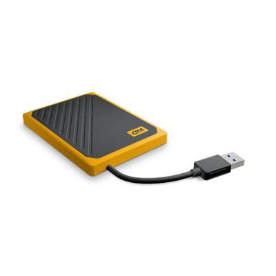 Western Digital My Passport Go 500 GB Zwart, Geel Western Digital My Passport Go 500 GB Zwart, Geel