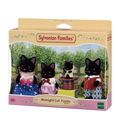 Actiefiguur Sylvanian Families 5530 SYLVANIAN FAMILIES The Magician Cat Family For Children - thumbnail