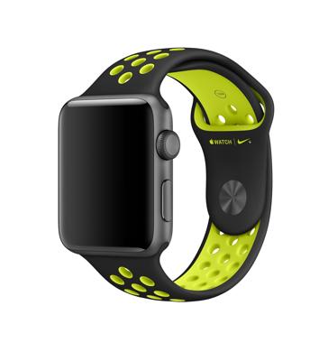Apple Nike Sport Band Apple Watch 38mm / 40mm / 41mm Black / Volt