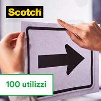 Scotch plakband Magic Tape ft 19 mm x 25 m, blister met dispenser en 1 rolletje - thumbnail