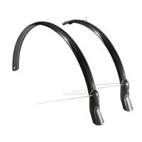 Spatbordset Eurofender Scatto 28" x 51 mm - zwart - thumbnail