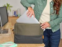 Trust laptop sleeve voor 16 inch laptops, groen - thumbnail