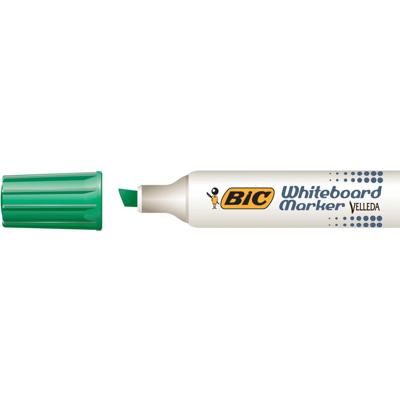 Whiteboardmarker Bic Velleda 1781 schuin large groen | 12 stuks Whiteboardmarker Bic Velleda 1781 schuin large groen | 12 stuks