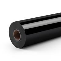 LOKLiK • matless heat transfer vinyl 33x150cm glossy black - thumbnail