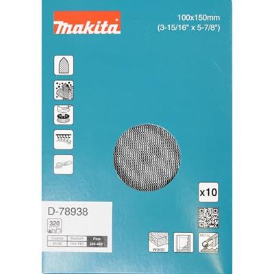 Makita Delta schuurgaasvel 100x150mm A320 velcro - D-78938
