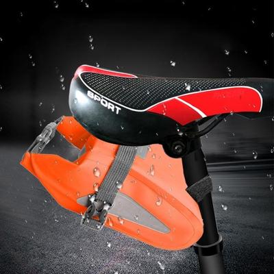 Buiten waterdichte multifunctionele PVC tas Tool Bag voor fiets (oranje)
