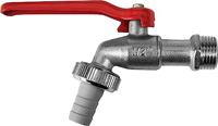 Cornat Dubbeldienst-Kogelkraan 1/2 Mat/Ch - T300801 - thumbnail