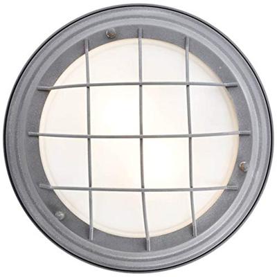 Brilliant 94492/70 Typhoon Plafondlamp LED E27 60 W Beton-grijs, Wit