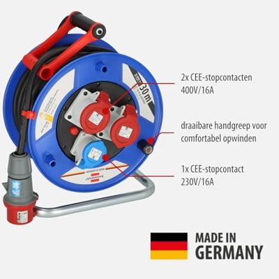 Brennenstuhl 1238020 Kabelhaspel 30 m