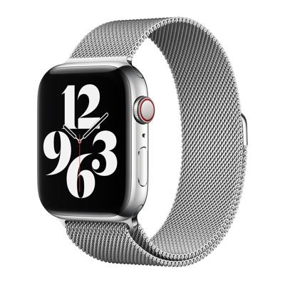Apple Milanese Loop Band Apple Watch 38mm / 40mm / 41mm Silver