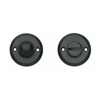 Intersteel | Rozet toilet-/badkamersluiting schroefgat | Mat Zwart - thumbnail