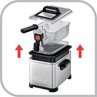 Frituurmachine Tefal FR511170 1,2 kg 3 L Inox 2400W 2400 W - thumbnail