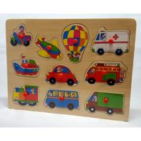 Big Tree houten knopjespuzzel - thumbnail