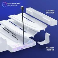 Oniverse Nexus 5 Multifunctionele Standaard (PS5/ PS5 Slim) Wit - thumbnail