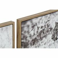 Canvas DKD Home Decor Polypropyleen Canvas 92,5 x 3,5 x 32 cm - thumbnail