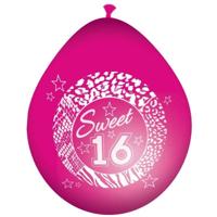 Sweet 16 ballonnen (8 st) - thumbnail