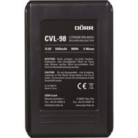 Dörr CVL-98 Compacte V-Mount Li-Ion Accu voor DLP-820 - thumbnail