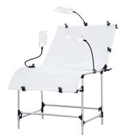 BRESSER BR-PT103 Foto Opnametafel 100x200cm met 3 LED lampen - thumbnail