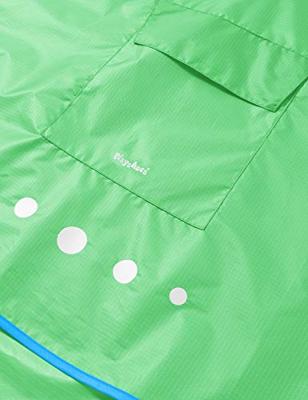 Playshoes regenponcho met tas Groen-XL