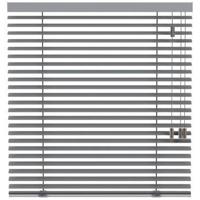 Fenstr aluminium jaloezie 50mm extra mat - grijs (20236) - Leen Bakker - thumbnail