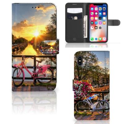 Apple iPhone Xs Max | Flip Cover | Amsterdamse Grachten