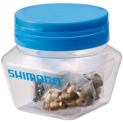 Shimano 50 sets sm-bh59 aansluitdelen remleiding, 50x olijven en 50x verbindingsnippels