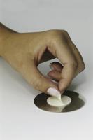 Infobord pictogram Durable 4905 wc heren rond 83mm | 5 stuks - thumbnail