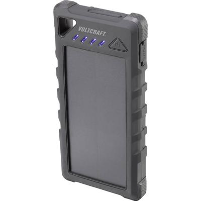 VOLTCRAFT VC-SL16000 VC-11946675 Powerbank op zonne-energie Laadstroom zonnecel 280 mA 16000 mAh VOLTCRAFT VC-SL16000 VC-11946675 Powerbank op zonne-energie Laadstroom zonnecel 280 mA 16000 mAh