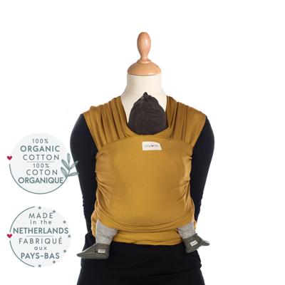 Babylonia draagdoek Tricot-Slen Organic Amber Gold Maat