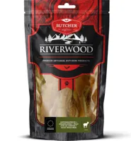 Riverwood Hondensnack geit huid 150g - thumbnail
