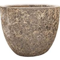 Lava Relic Rust metal couple bloempot 55x48 cm - thumbnail