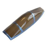 FMS - F104 Starfighter Canopy W/Magnets (Blue) (FS-FF305B) - thumbnail