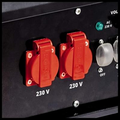 Einhell TC-PG 55/E5 4-takt Aggregaat 7.5 kW 230 V, 400 V 80.400 kg 3600 W - thumbnail
