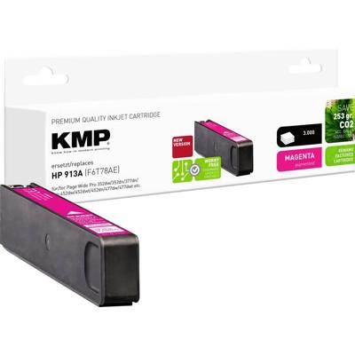 KMP Inktcartridge vervangt HP 913A Compatibel Magenta H164M 1751,4006 KMP Inktcartridge vervangt HP 913A Compatibel Magenta H164M 1751,4006
