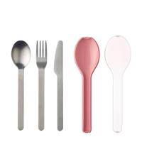 MEPAL - Ellipse - Bestekset 3-dlg Nordic Pink - thumbnail