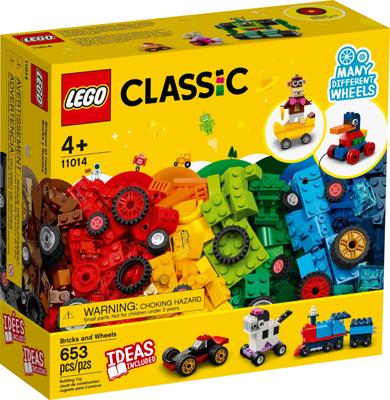 LEGO Classic Stenen en wielen - 11014