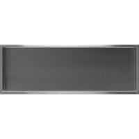 Looox BoX nis - 90x30cm - inbouw - rvs geborsteld box90 - thumbnail