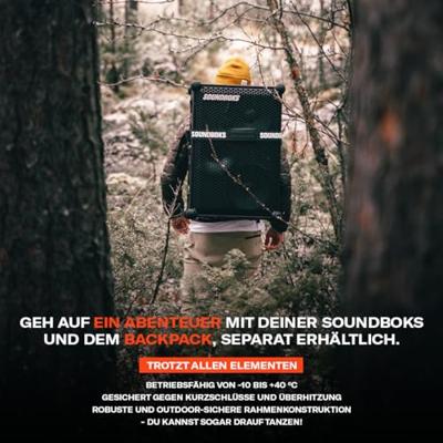 Soundboks Gen. 4 Black Bluetooth performance speaker