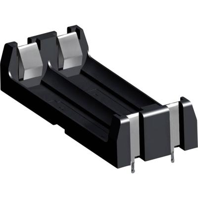 Keystone Electronics 1015 Batterijhouder Aantal cellen: 1 AA (penlite) Doorsteekmontage THT (l x b x h) 60 x 16 x 15 mm