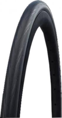 Schwalbe lugano ii (k-guard), zwart zonder reflectie, etrto 23-622