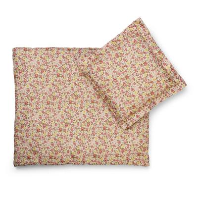 Bedset Pastel Bloemen - 50 cm